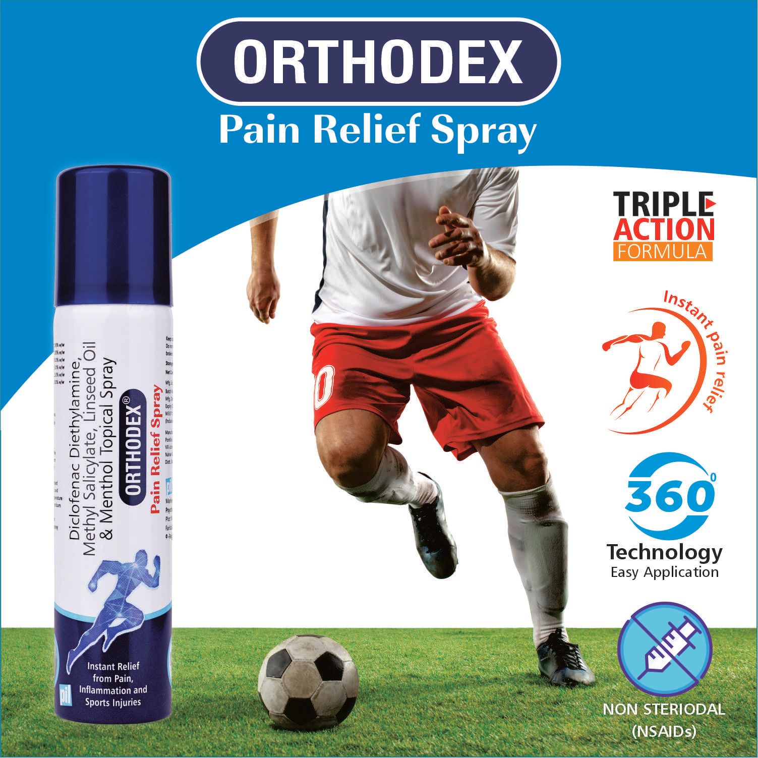 Orthodex Pain Relief Spray