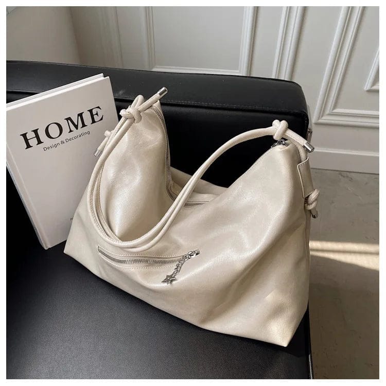 OEM designer handbags famous brands sac a main pour femmes waxed PU luxury custom shoulder women bag fashion duffel tote bag