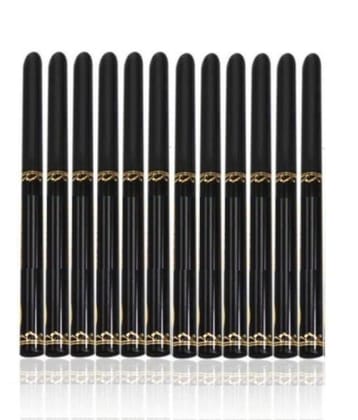 Elecsera Waterproof Eyeliner Black Set of 12pcs 2.5 g (Black)