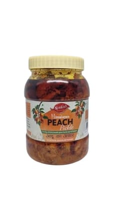 Nimkish Himalayan Peach Pickle | 500g | Traditional Himalayan Achar | No Artificial Colours | No Preservatives | Made in Kullu