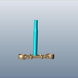 STEM COMPLETE STEERING - Xtreme 160 - 53200ACR300S