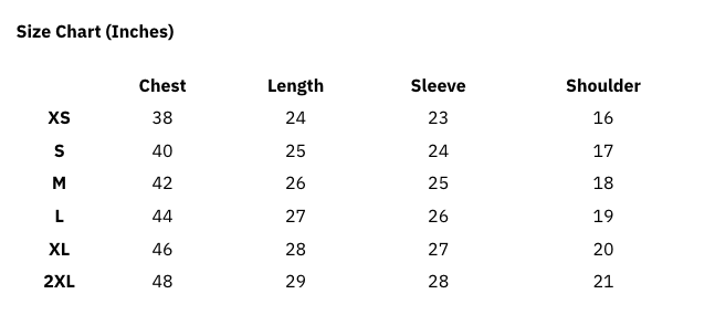Size Guide