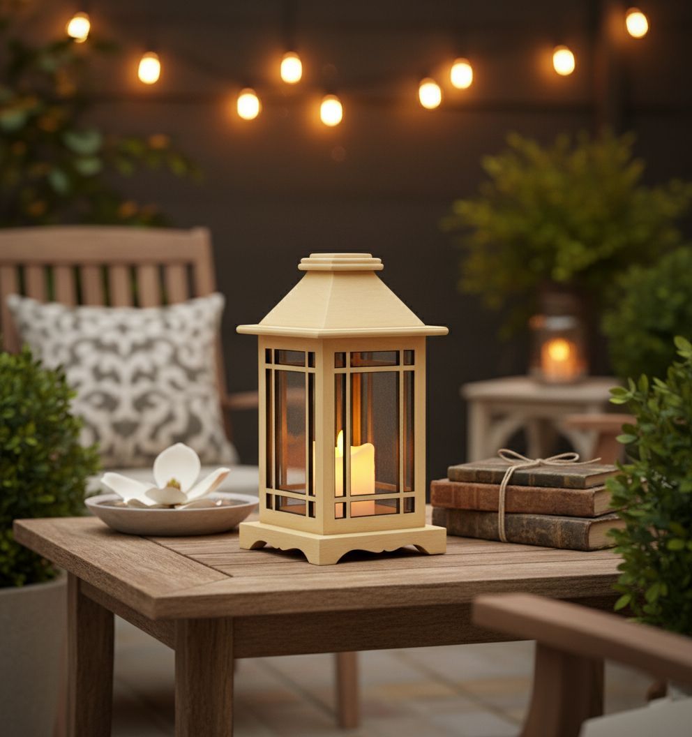 Dbeautify's MDF Classic Lantern Festive Décor