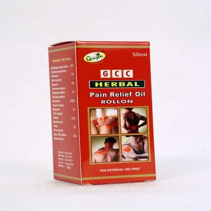 GCC Herbal Pain Relief Oil ( Roll On)-50ml