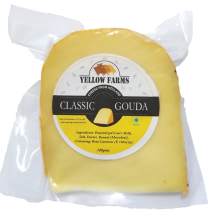 Yellow Farms Classic Gouda Cheese 180g