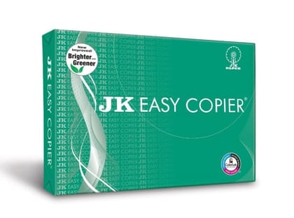 JK Easy FS legal SIZE Copier Paper | LEGAL SIZE | FS SIZE |70 GSM | 500 Sheets | White Paper,1 Ream | For Laserjet & Inkjet Printer | Fast Drying | Both Side Print, With Extra Sheet
