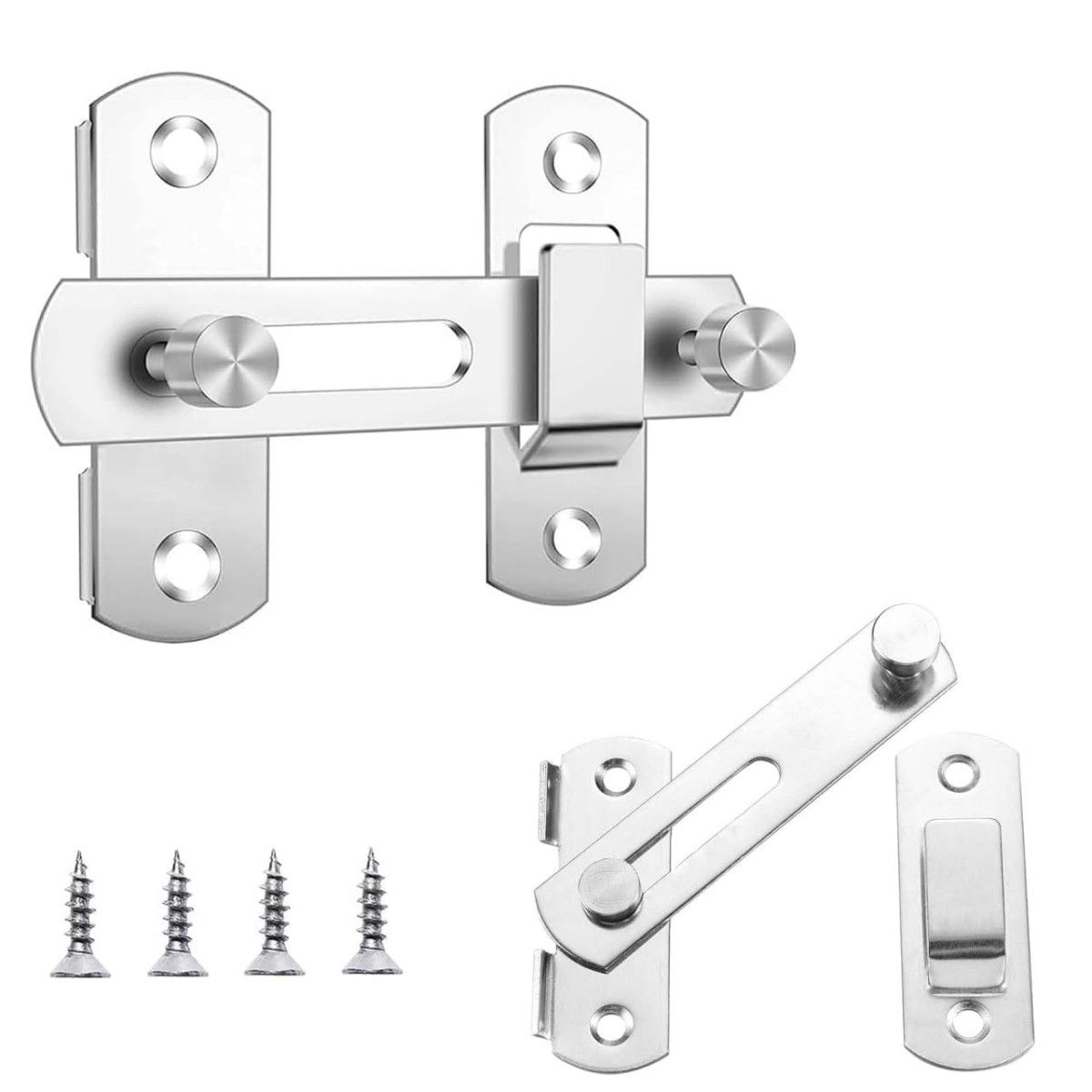Wholesale Item - STEEL FLIP LATCH DOOR LOCK - MOQ 37 Pieces