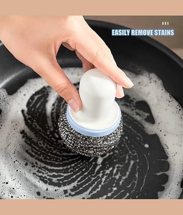 Purple Dust Dish Scrub Brush Small Cleaning Brush Dish Scrubber Brush Cleaning Brushes for Household Use (pack of 1)