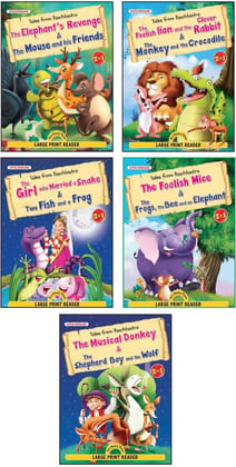 Tales from Panchtantra Stories (Set of 5 Books) [Paperback] [Jan 01, 2020] LS Editorial Team