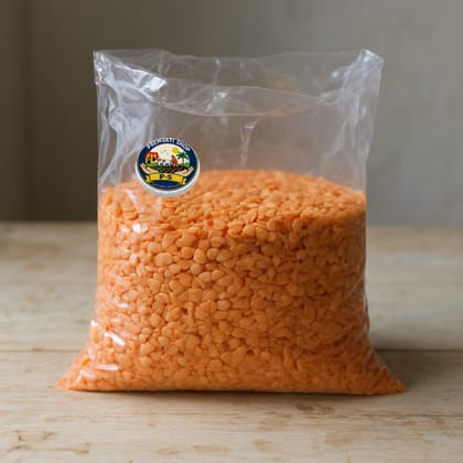 Premvati Shop's masoor dal (red lentils)