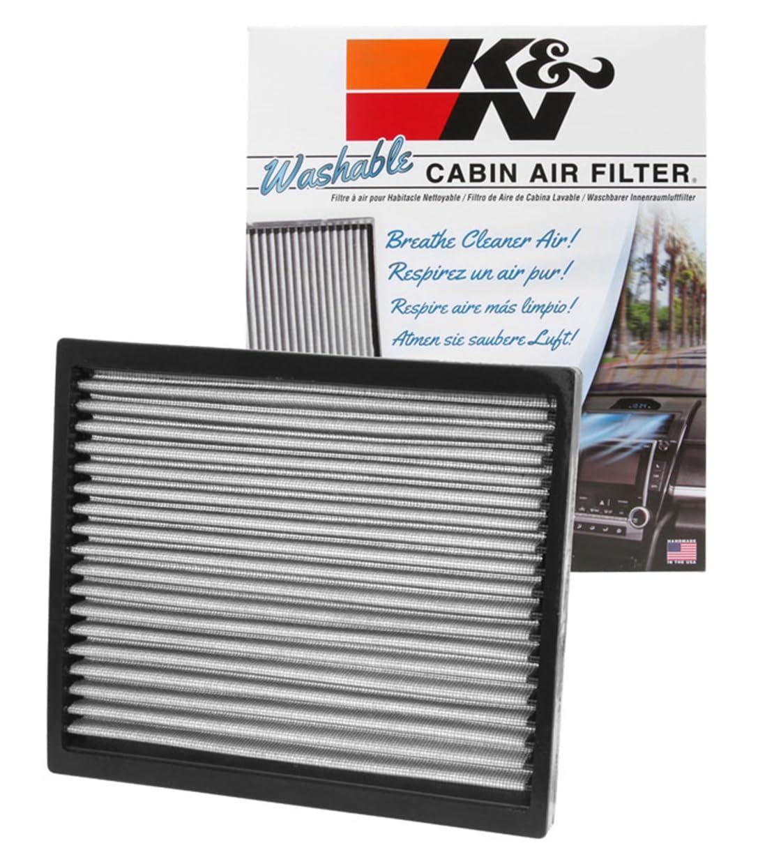 K&N Air Filter Vf2037 Cabin Filter for Hyundai I20 Elite