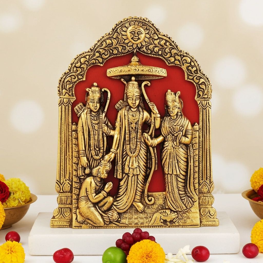 Aluminium Wall Hanging Showpiece Ramdarbar (ASMAS285 G)