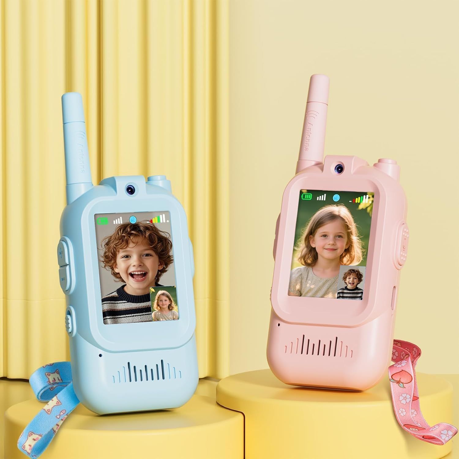 Video Walkie Talkies for Kids | Camera, Voice Changer & Screen Display