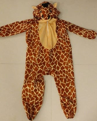 Giraffe Fancy Costume for Kids Theme Party - Size L - 1PC
