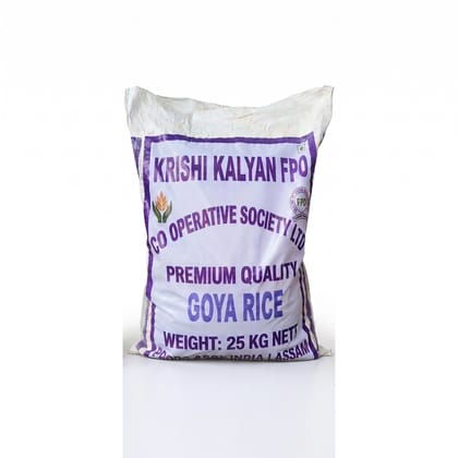 KRISHI KALYAN FPO GOYA RICE - 25 kg - One sack