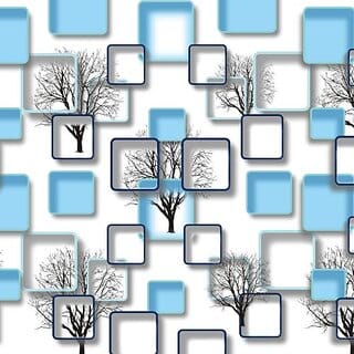 SELF ADHESIVE FOR INTERIOR WHITE 3D WALLPAPER (300cm X 40cm)