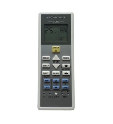 AC Remote No. 157B Compatible-Replacement for Panasonic AC Remote Control (Grey)