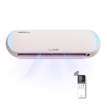 Lloyd Stellar Art 1.5 Ton 5 Star Wi-Fi Inverter Split AC(6 in 1 Expandable,Cools Even at 60C,Mood Lighting,In-Built Air Purifier,Direct Voice Command,Copper,White & Blush Pink,New LaunchGLS18V5FBGST) Lloyd Stellar Art 1.5 Ton 5 Star Wi-Fi Inverter Split Lloyd Stellar Art 1.5 Ton 5 Star Wi-Fi Inverter Split AC(6 in 1 Expandable,Cools Even at 60C,Mood Lighting,In-Built Air Purifier,Direct Voice Command,Copper,White & Blush Pink,New LaunchGLS18V5FBGST) Lloyd Stellar Art 1.5 Ton 5 Star Wi-Fi Inverter Split