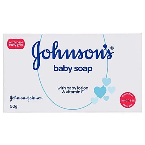 Johnson's Baby Lotion & Vitamin E Baby Soap 50 GRAM
