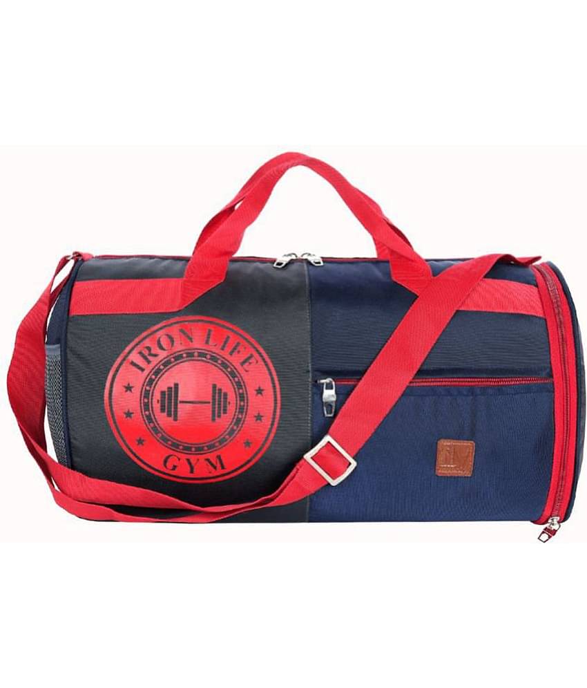 Fly Fashion - Navy Blue Small Nylon Gym Bag