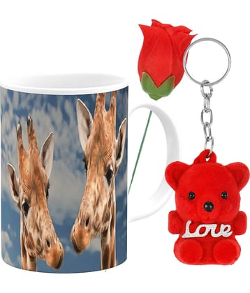 Poorak Ceramic Coffee Mug 1 Pcs 330 mL