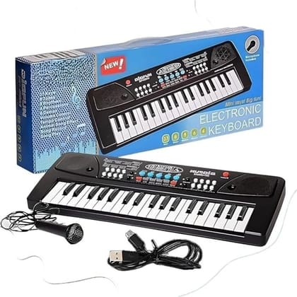 Kids Piano Keyboard with Microphone 37 Keys Electronic Musical Toy for Children Music Learning Keyboard Record Playback Demo Songs Educational Gift Ages 3 to 8