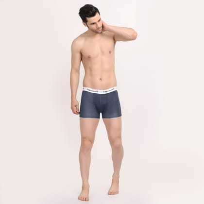 X-BOLD Printed Soft Trunks- Blue/White Dot