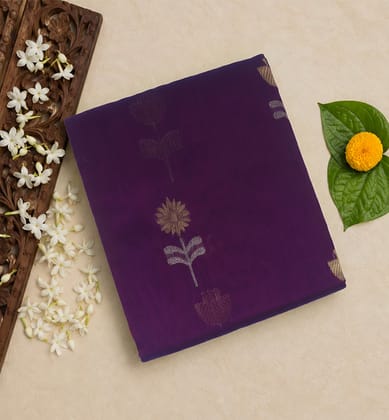 Handloom Chanderi Silk By Cotton Saree