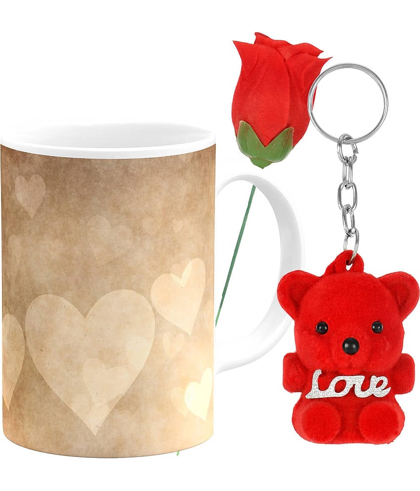 Poorak Ceramic Coffee Mug 1 Pcs 330 mL