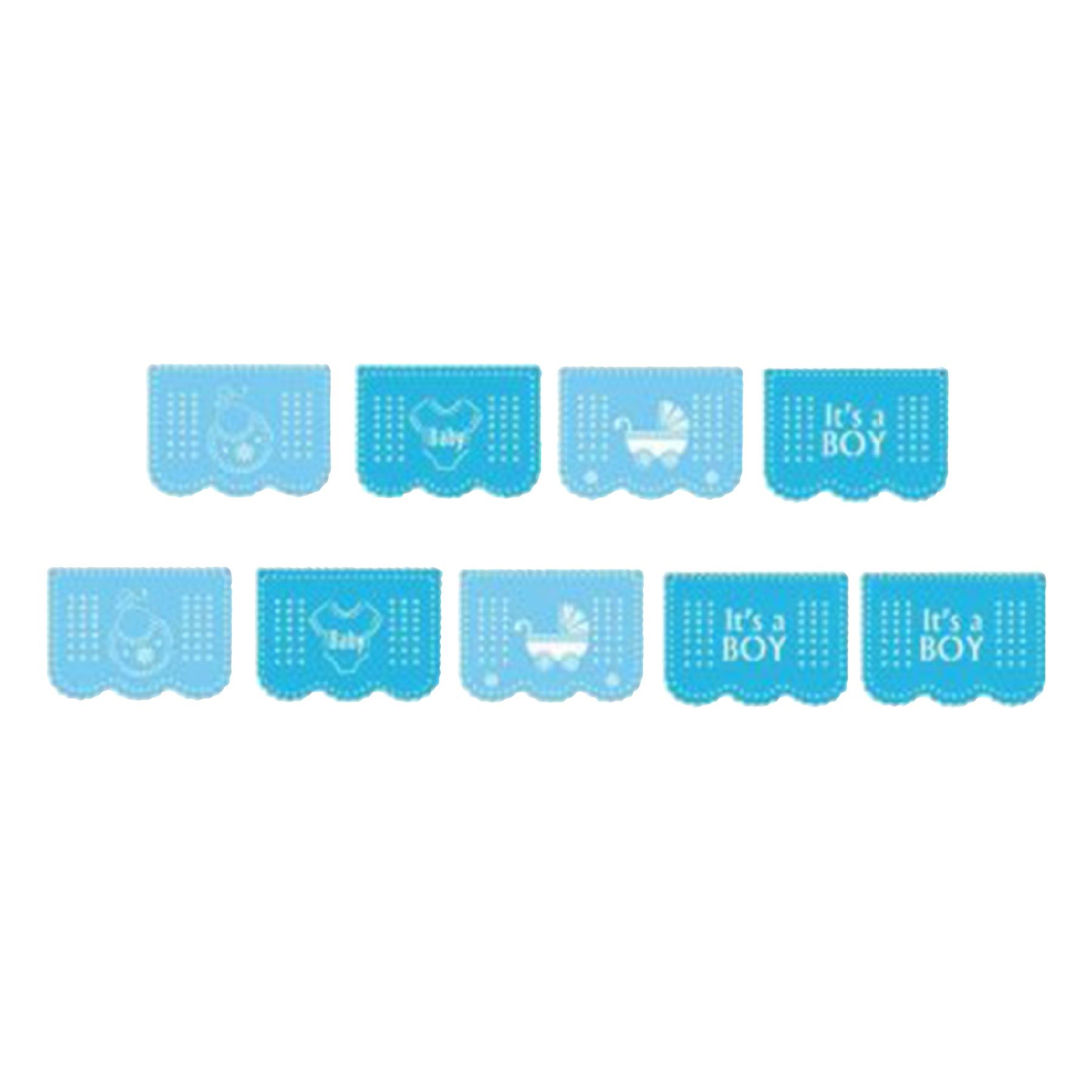 It's A Boy Plastic Banner - 12FT
