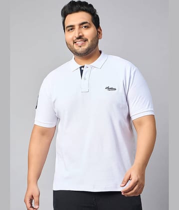 AUSTIVO Pack of 1 Cotton Blend Regular Fit Solid Half Sleeves Men's Polo T Shirt ( Maroon )