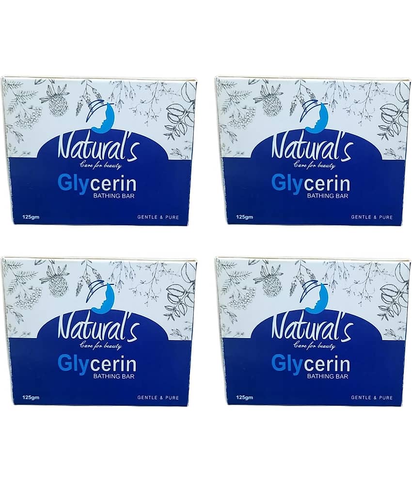 Natural's care for beauty - Skin Whitening Bathing Bar for All Skin Type ( Pack of 4 )