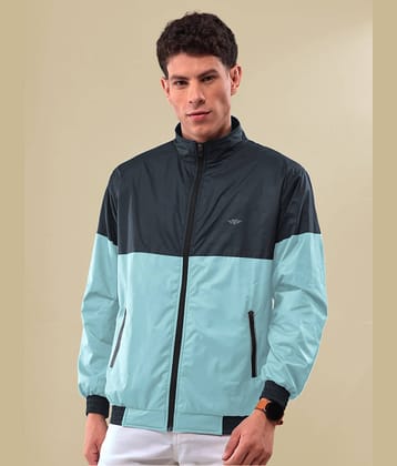 lux venus Navy Blue Polyester Men's Rain Jacket ( Pack of 1 )