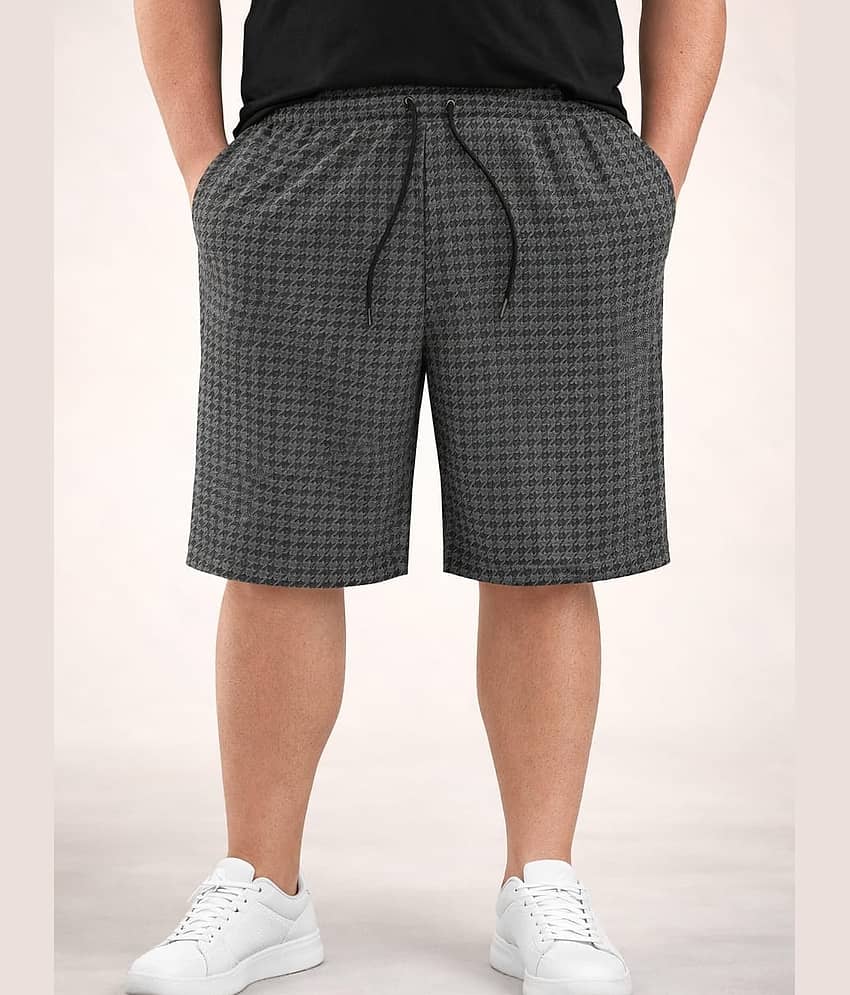 AUSTIVO Brown Cotton Blend Men's Shorts ( Pack of 1 )