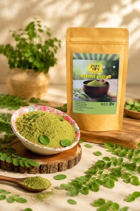 Moringa Leaf Powder | Natural Dried Moringa | Pure Plant-Based Ingredient.