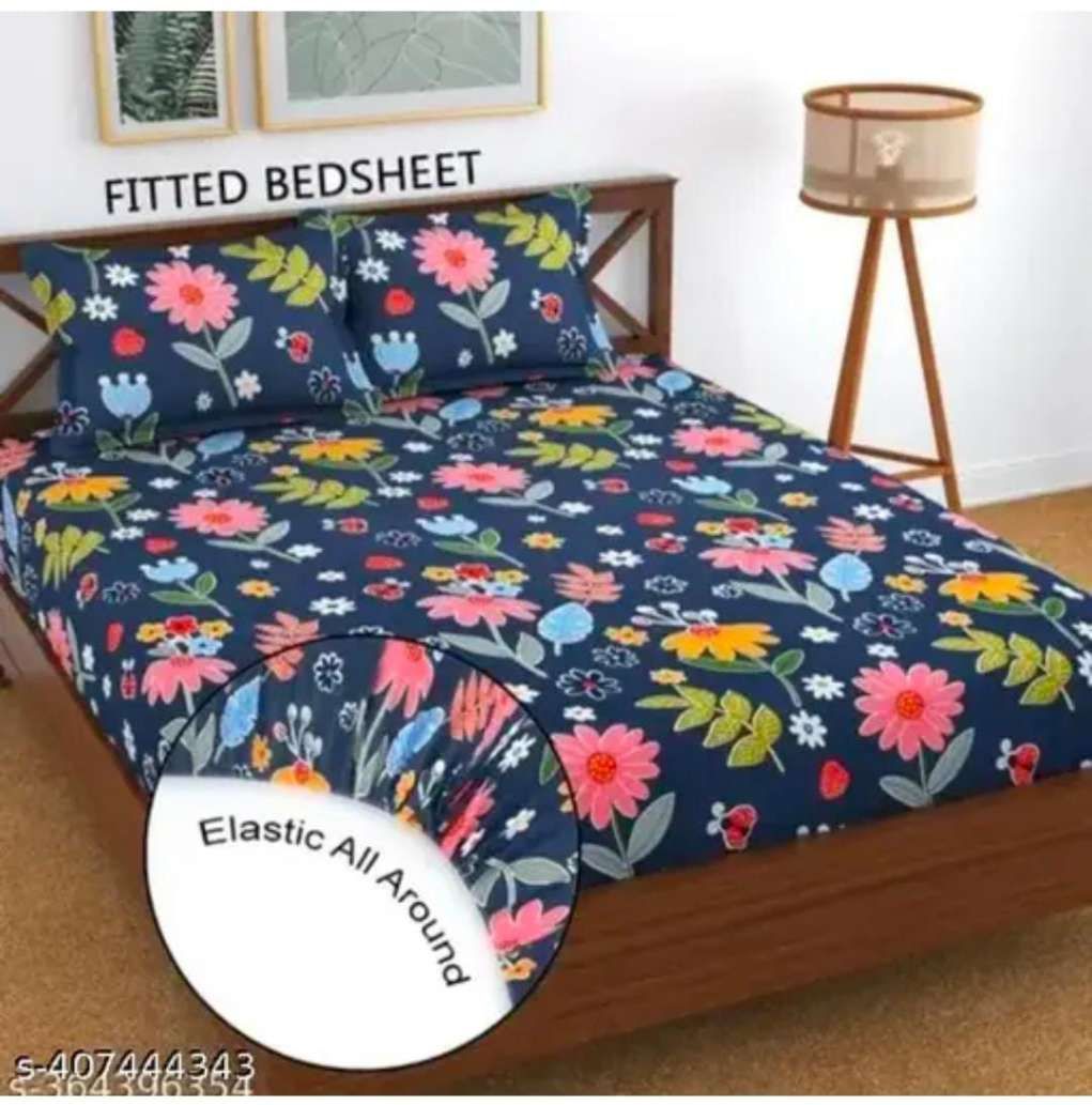 Homdazal Microfibre Abstract Queen Size Multi Color - Multi, Size - Queen