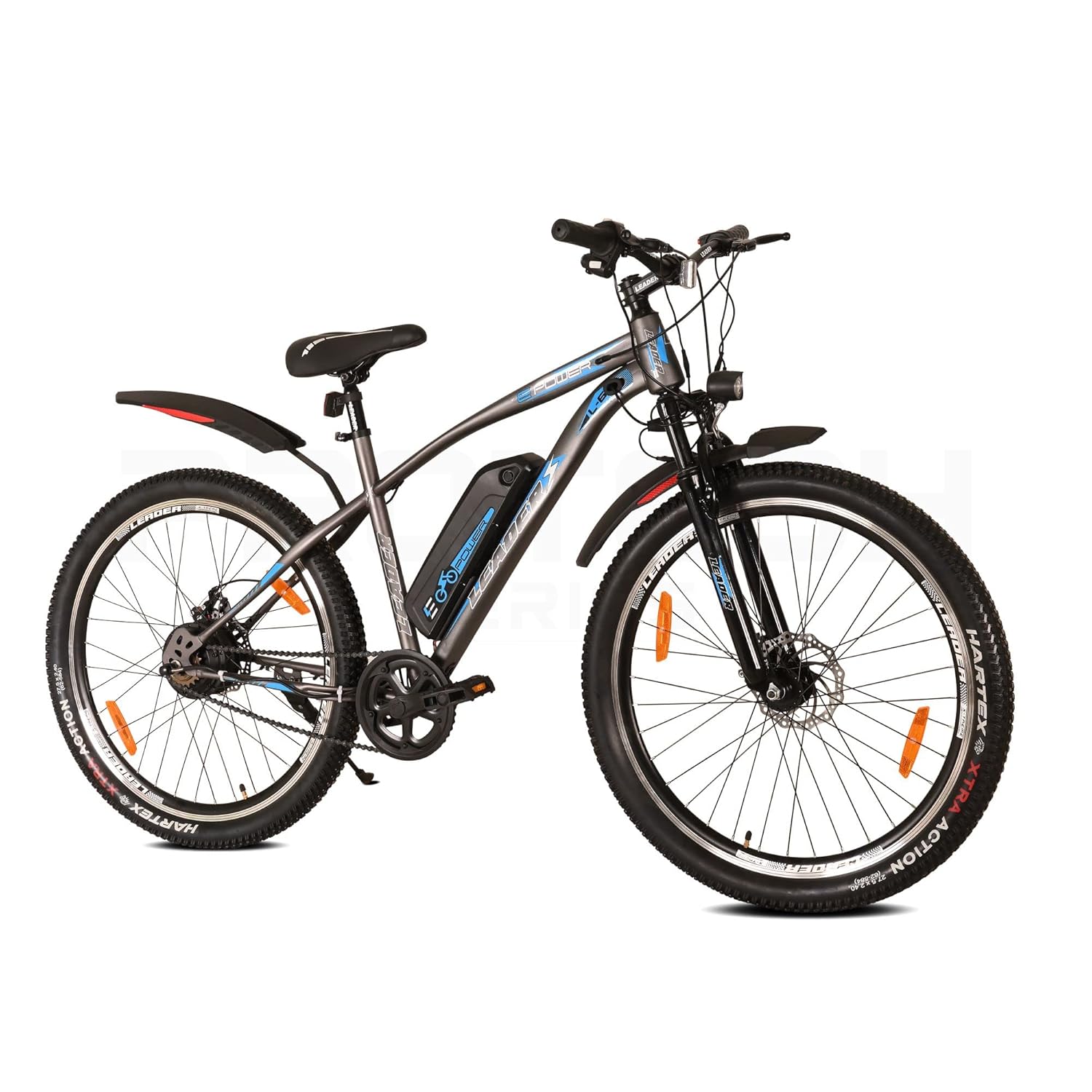 Leader E-Power L6 27.5T Electric Cycle With Front Suspension & Dual Disc Brake 27.5 Inches Single Speed Lithium-Ion (Li-Ion) Electric Cycle