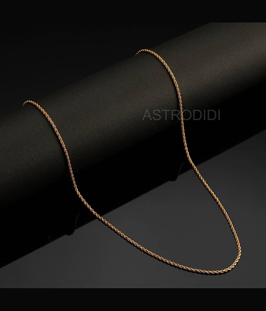 Astrodidi Gold Plated Chain ( Set of 1 )