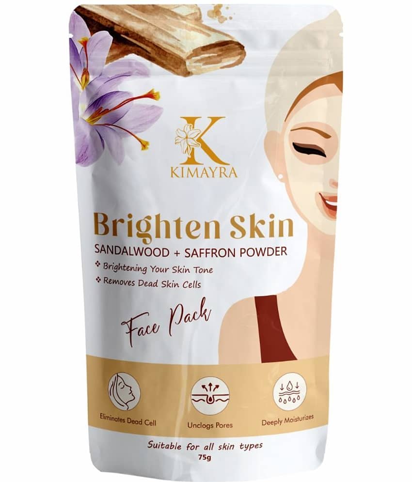 Kimayra Saffron Face Pack Powder Help in Fine Lines, Wrinkles, Pigmentation