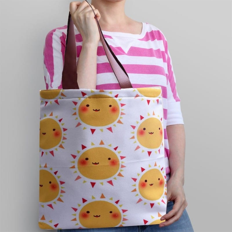 PU Handle AstaraTote Bag