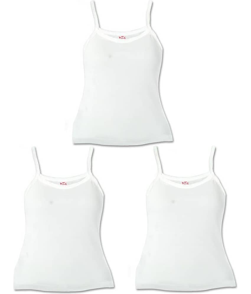 HAP Pack of 3 Girls Cotton ( White )