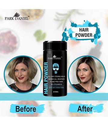 Park Daniel Hair Styling Powder for Voluminous Thin Hair with Matte Finish Clay 15 gm