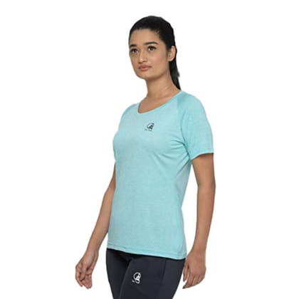 Women's Quick-Dry Raglan Half Sleeves T-Shirt