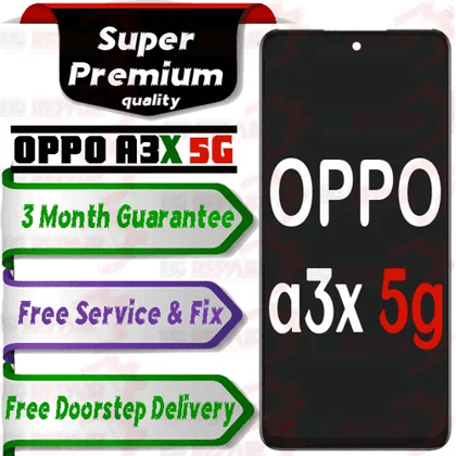 Oppo A3x 5g Combo LCD with Touch Screen for A3x 5g Black (display glass combo folder)super premium Oppo A3x 5g Combo LCD with Touch Screen for A3x 5g Black (display glass combo folder)super premium