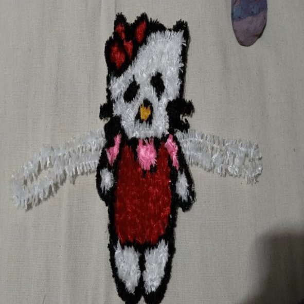 Handmade Woolen Curtain Tie