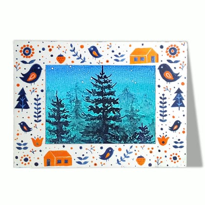 Scandinavian Art on Frame DIY Kit by Penkraft