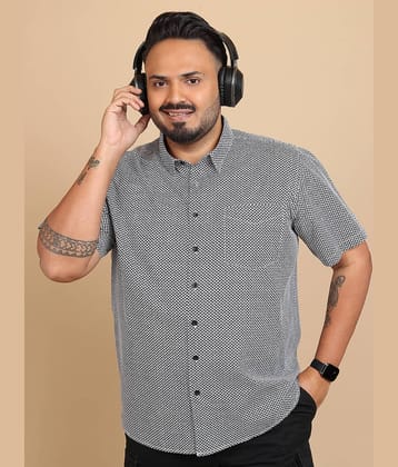 Highlander 100% Cotton Slim Fit Printed Half Sleeves Men's Casual Shirt - Multicolor ( Pack of 1 )