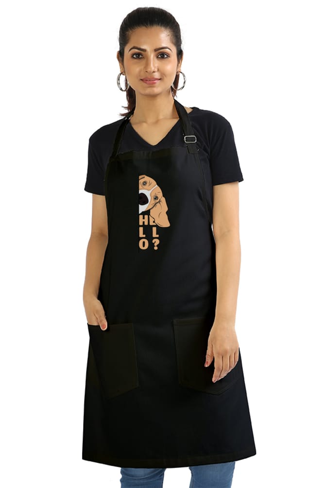 Basset Hound Hello Apron (6 Colours)