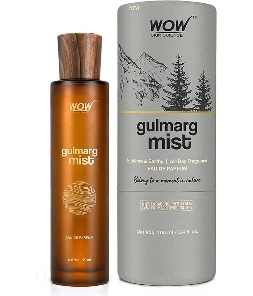 WOW Skin Science Eau De Parfum Gulmarg Mist - Sublime And Earthy All Day Fragrance - Long Lasting & Unisex Perfume