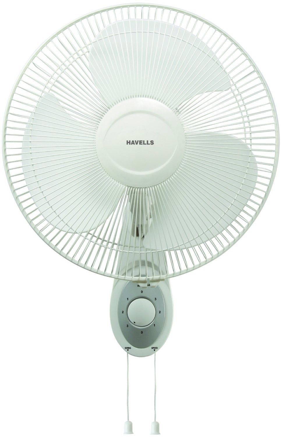 Havells Swing 300mm Wall Mounted Fan High-Performance, Wall Fan for Kitchen & Home, Smooth Oscillation, 100% Copper Motor 3-Speed Control, 2-Year Warranty (Pack of 1, Off White)